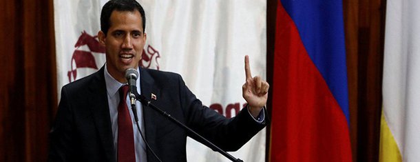 Guaidó diz que não descarta pedir intervenção na Venezuela