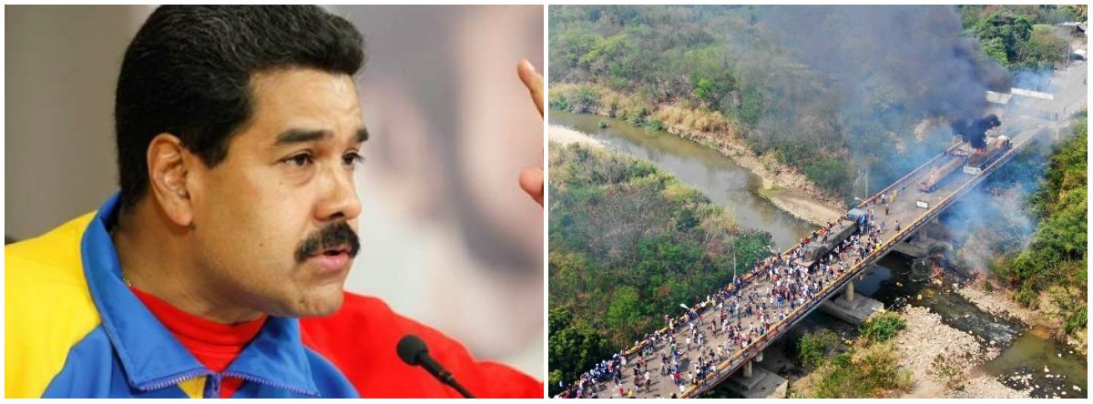 Fracassam tentativas de caminhões invadirem Venezuela
