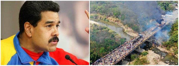 Fracassam tentativas de caminhões invadirem Venezuela