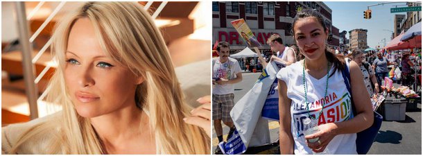 Pamela Anderson critica Ocasio-Cortez por apoio à intervenção na Venezuela
