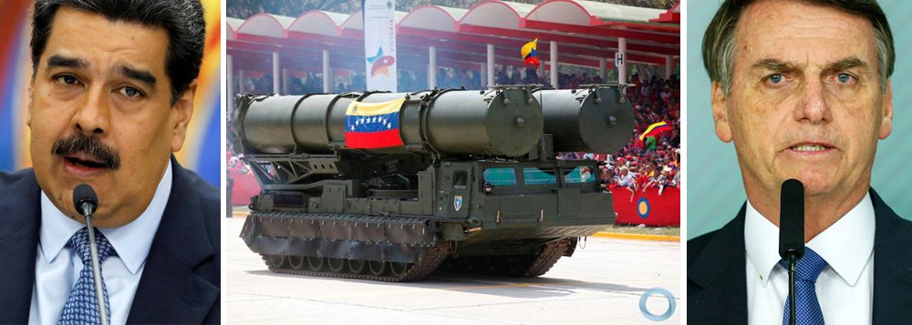 Venezuela posiciona mísseis S-300 na fronteira com o Brasil