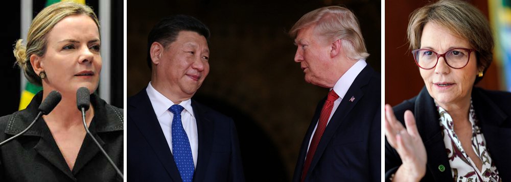 PT vai questionar MDA e China sobre acordo agrícola com EUA