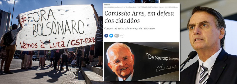 Como em 1984, a sociedade civil se mobiliza na resistência democrática