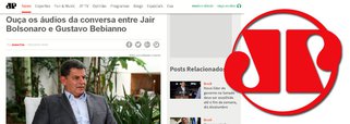Jovem Pan rompe com bolsonarismo e divulga áudios que provam que Jair e Carlos mentiram