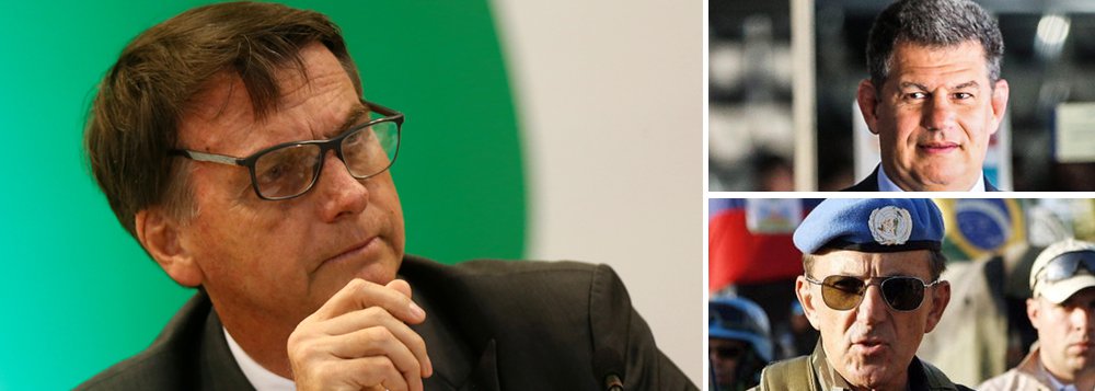 Acabou o governo dos Bolsonaros. Começa o dos generais da “turma do Haiti”
