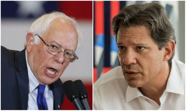 Corrida de Sanders à Casa Branca fortalece Fernando Haddad