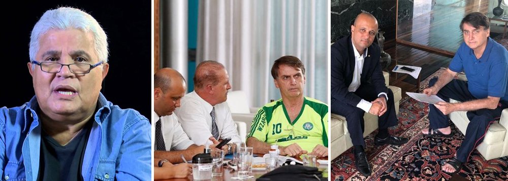 Noblat detona Bolsonaro: usa camisa falsa e posa como indigente