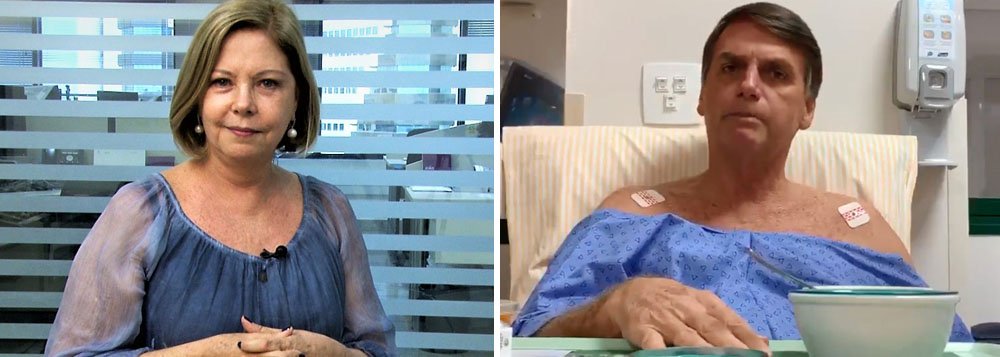 Cantanhêde diz que Bolsonaro tomou “última dose de quimioterapia”