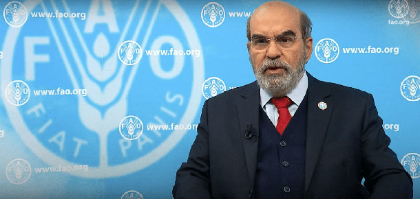 Diretor da FAO-ONU homenageia Lula ao receber prêmio por atuação no combate à fome na África