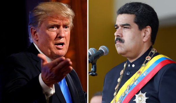 Trump diz que está com o povo da Venezuela