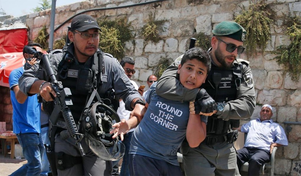Unicef condena violência israelense contra crianças palestinas