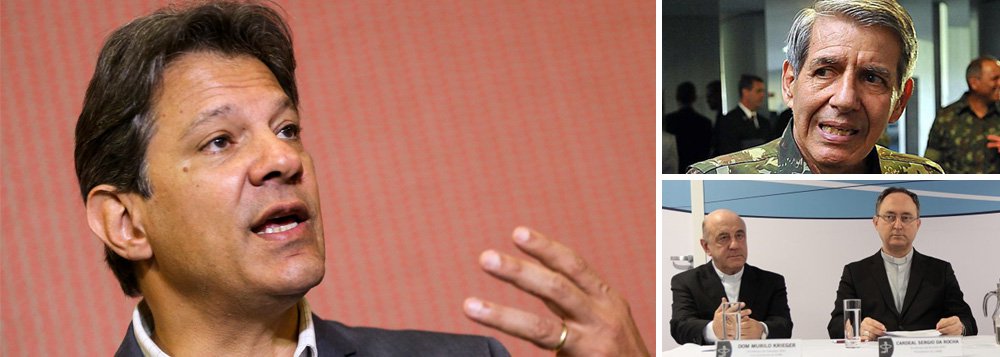 Haddad ironiza espionagem de governo na igreja: Vaticano comuna