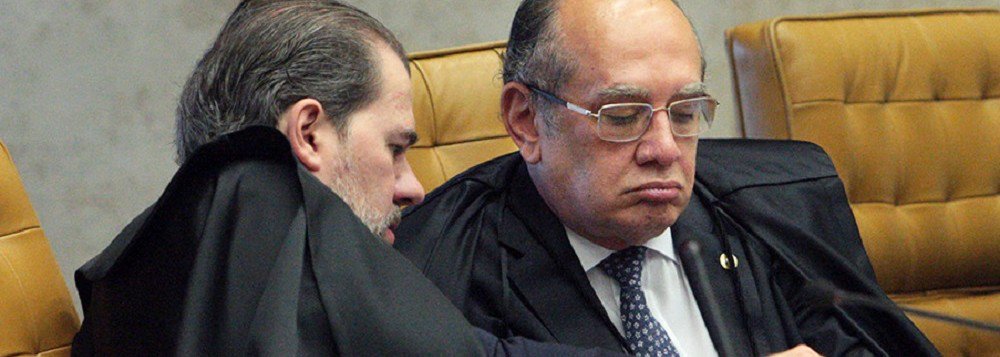 Tijolaço: Gilmar denuncia a Toffoli devassa em suas contas. A máquina avança sobre o STF