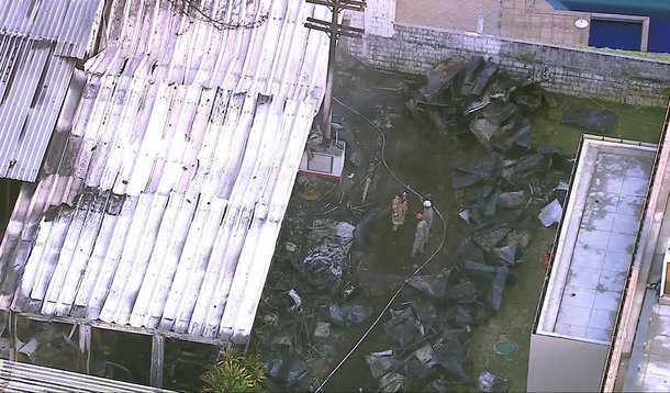 Incêndio no Ninho do Urubu