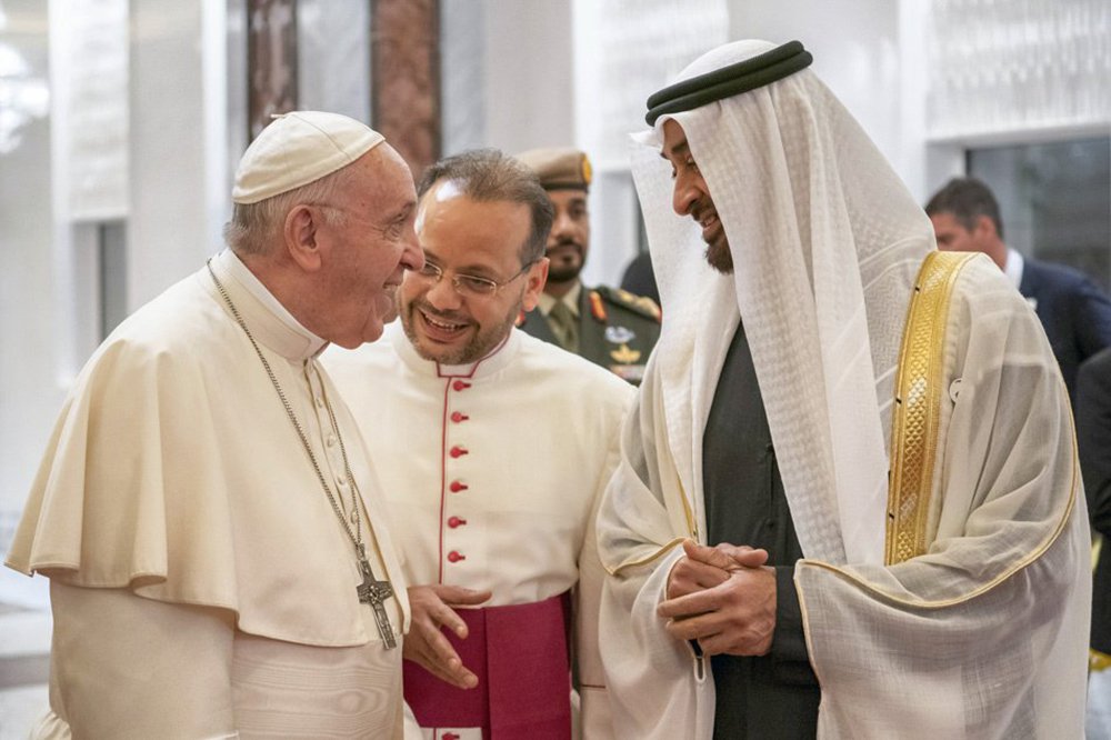 Pela primeira vez um Papa visita a Península Arábica