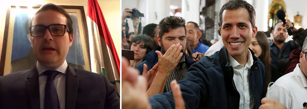 Embaixador venezuelano no Iraque reconhece Guaidó como presidente