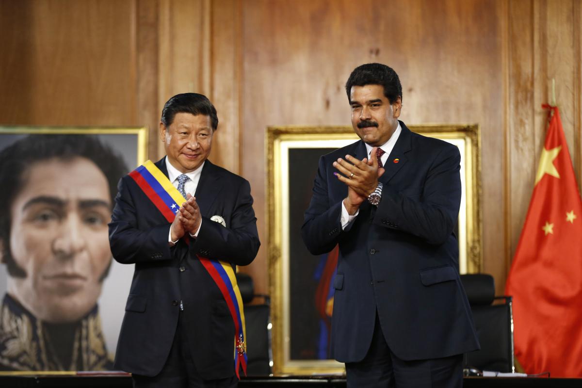 Xi Jinping e Nicolas Maduro
