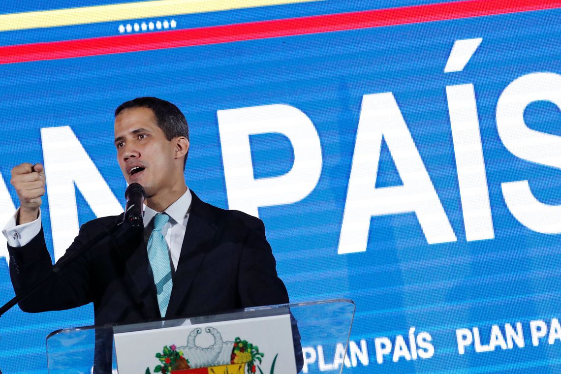 Guaidó diz esperar que nunca ocorra ação militar externa na Venezuela