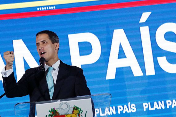 Guaidó diz esperar que nunca ocorra ação militar externa na Venezuela