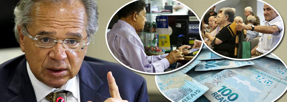 Guedes quer empresas dando dinheiro para bancos na nova Previdência 