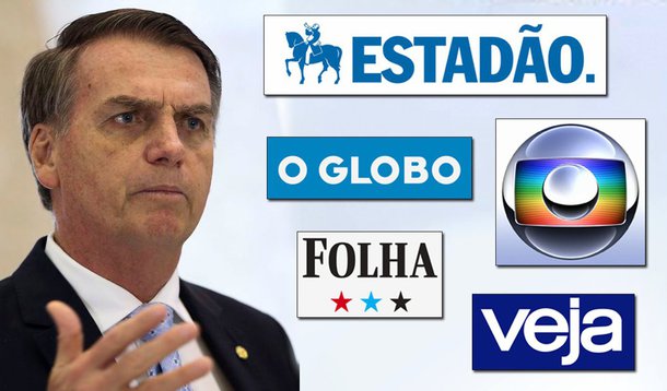 Mídia enterra Bolsonaro vivo e prepara Mourão