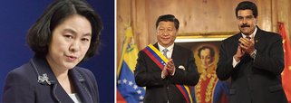 Após Rússia, China também declara apoio a Maduro