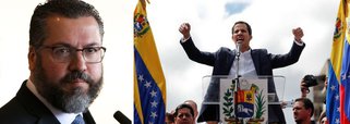 Ernesto Araújo manda diplomatas brasileiros só obedecerem ao governo ilegítimo na Venezuela