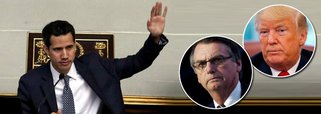 Bolsonaro e Trump estimulam golpe na Venezuela