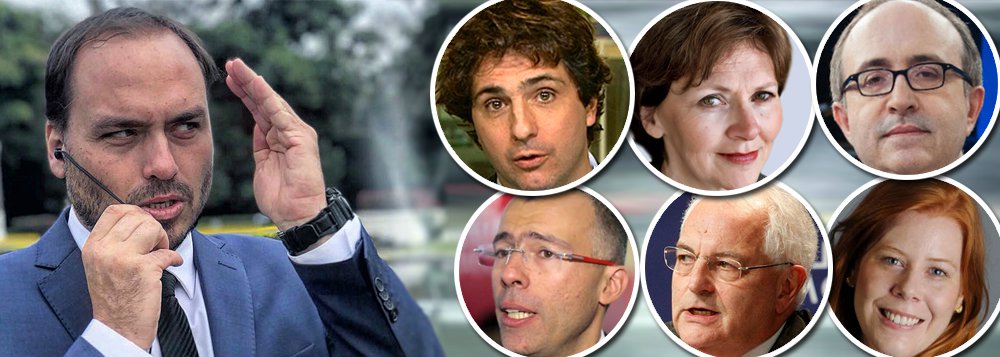 Carlos Bolsonaro diz que toda a imprensa do Brasil e do mundo é formada por bandidos