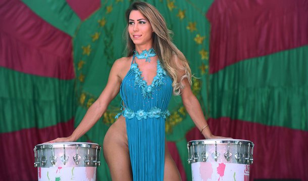 Patrícia Souza é a 1ª musa trans da Mangueira: 'Todos nós somos iguais'