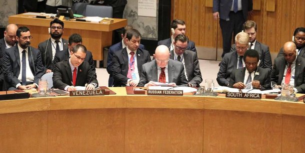 Rússia condena na ONU ingerência dos EUA contra a Venezuela