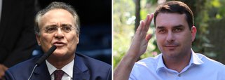 Elogio de Renan a Flávio Bolsonaro é atestado de fragilidade do governo