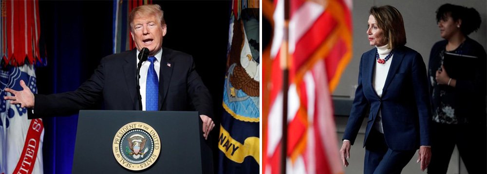 Trump adia viagem de presidenta da Câmara ao exterior devido à paralisação do governo