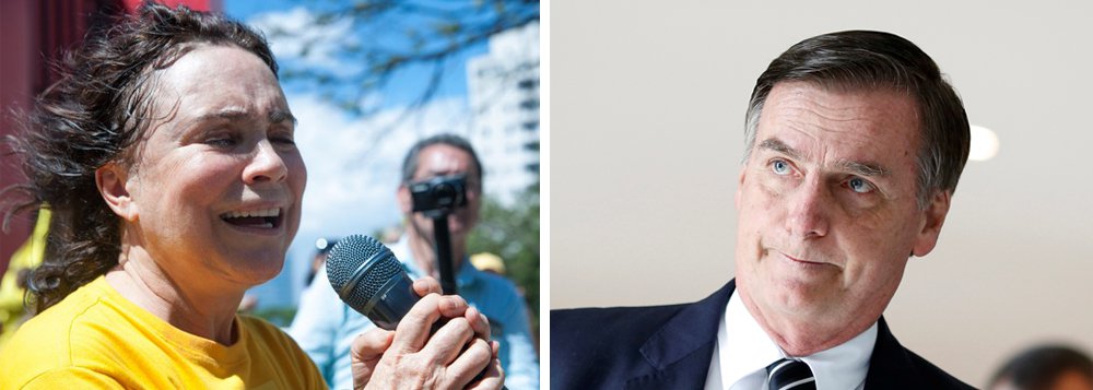 Regina Duarte se revolta com Bolsonaro: “Precisamos saber quem é quem”