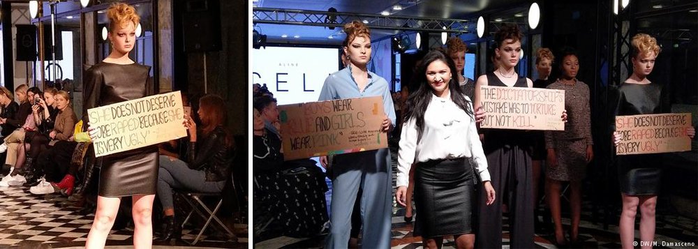 Desfile em Berlim tem protesto contra Bolsonaro