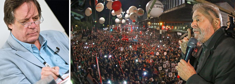 Lula só está preso porque não é da elite, diz Paulo Caruso