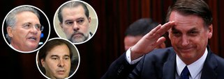 Com Maia, Renan e Toffoli, governo tem campo livre no Congresso e no STF
