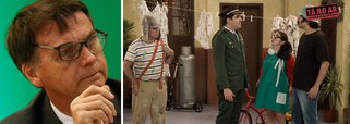 Globo faz paródia de Bolsonaro: um ditador na Vila Militar do Chaves