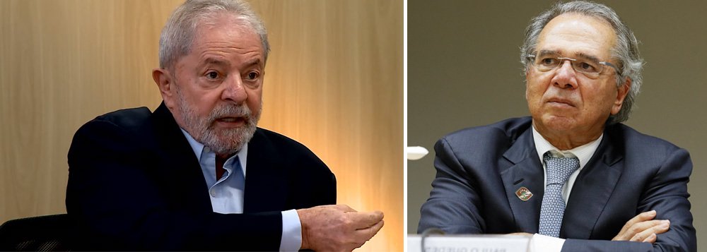 Lula: Guedes é do mercado, não se interessa pela fome dos aposentados