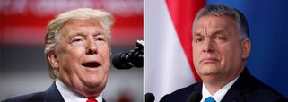 Trump recebe o líder húngaro de extrema-direita