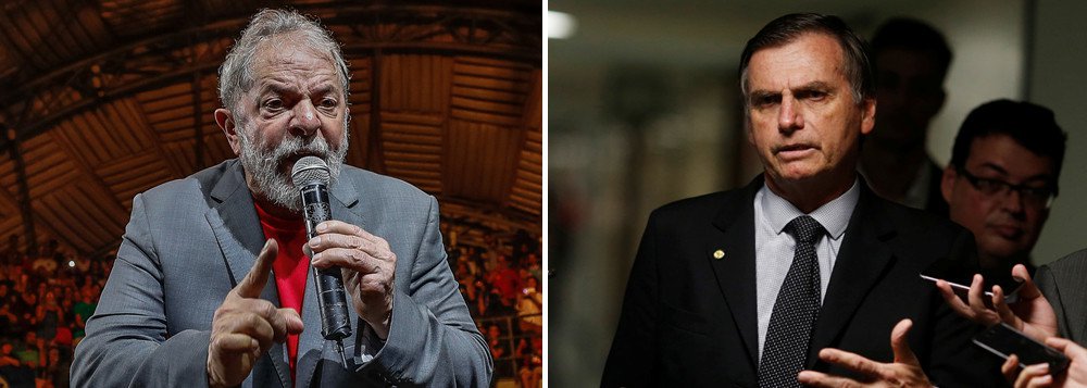 Lula: Bolsonaro é um doente que acha que os problemas do Brasil se resolvem com armas