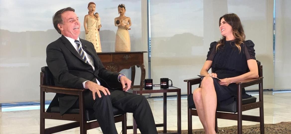 Entrevista de Bolsonaro a Luciana Gimenez foi jabá