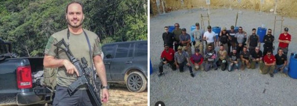 DCM: Carlos Bolsonaro esteve em clube de tiro nos mesmos dias que Adélio