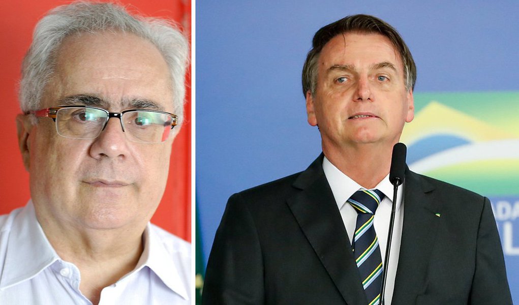 Luis Nassif e Jair Bolsonaro