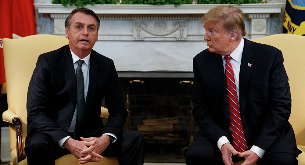 Trump designa Brasil como principal parceiro dos EUA fora da OTAN