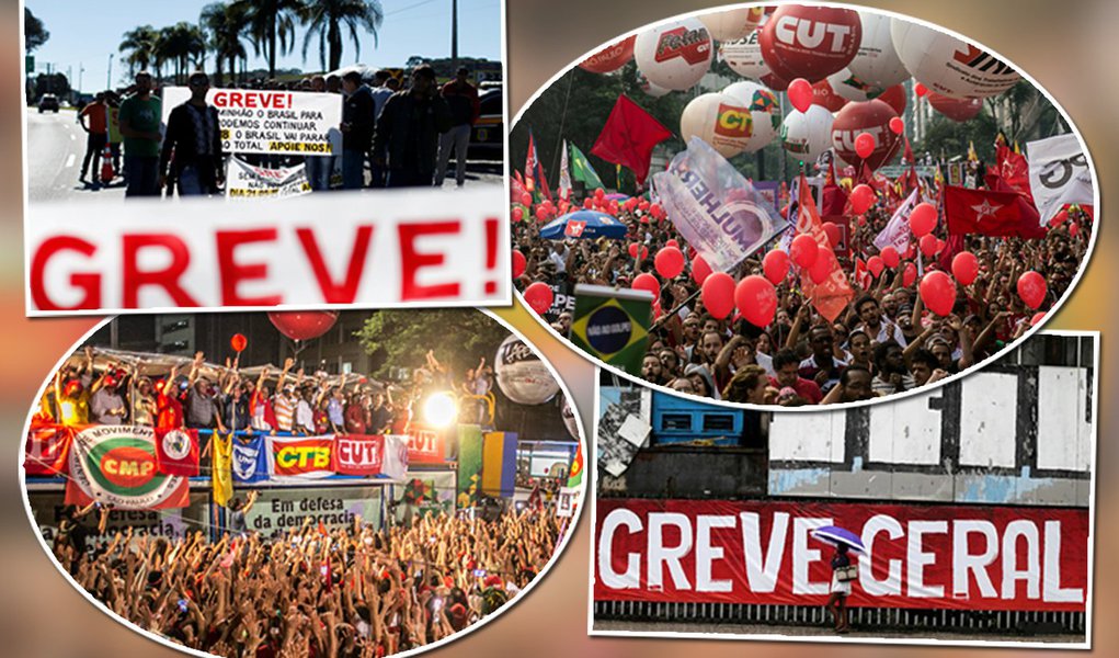 Unidos e convencidos, sindicatos preparam greve geral