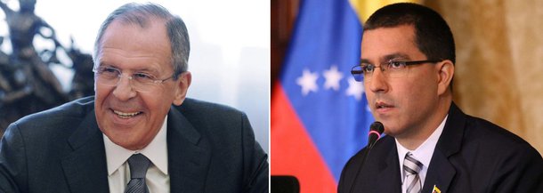 Rússia e Venezuela farão reunião de chanceleres neste domingo