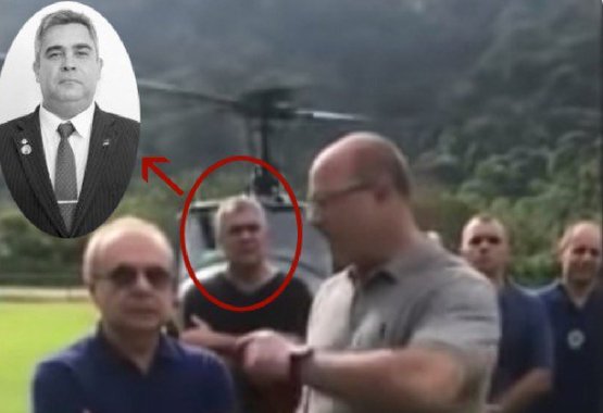Vereador apontado como miliciano estava com Witzel na operação de Angra