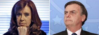 Em livro, Cristina Kirchner escreve sobre Bolsonaro: 'Que mundo, meu Deus!'