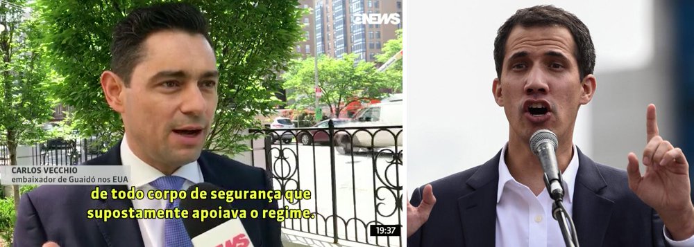 Kiko Nogueira: GloboNews inventa “embaixador de Guaidó” para pressionar o Brasil